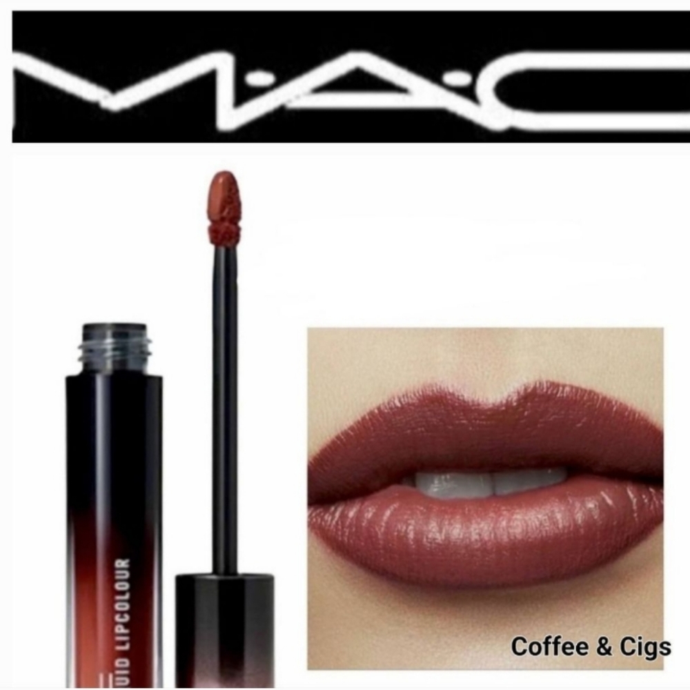MAC Love Me Liquid Lipcolour Lipstick #499 coffee & cigs NIB